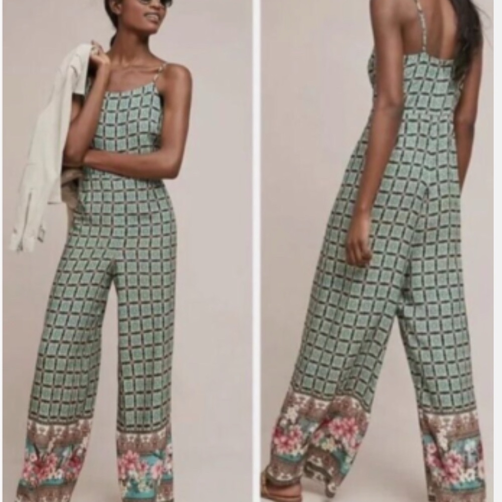 Farm Rio Honolulu Jumpsuit NWT Size XL - Picture 1 of 11